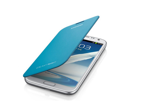 Telef Acc Funda Flipcover Galaxy Note 2 Azul